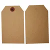 New Kraft Paper Degrant Tag Tag Design مخصصة Logo Clothing Tradicark Tradiark Cannase Crateformation Tags Paper Card A357