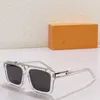 Nouveau design de mode lunettes de soleil carrées pilotes Z1801E monture en acétate léger avec détails en métal dans un clin d'œil au style original ou287n