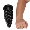 Beauty Items Huge calabash beads Anal Dildo Strap On Big Butt Plug sexy Toys For Women Men Masturbators Prostate Massage rough