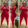 2024 Designer Women Tracksuits Casual Solid Sportswear Two 2 Piece Pants Set Sheath Elastic Ladies Outfits Pullover Leggings Plus Size Yoga Suits Wholesale 8724
