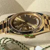 Reloj de pulsera de lujo A ESTRENAR en caja President Day-Date 40 mm Oyster oro amarillo de 18 quilates