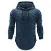 Men's Hoodies Mens Autumn Long Sleeve Hooded Sweatshirt Vintage Slim Fit Pullovers Male Pure Color Tee Shirt Tops