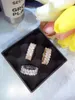 Bröllopsringar Trendiga kvinnors olivgren Design Lång Full Finger lyxiga kubik Zirkonengagemang Party Wrap Ring Jewelry GL001