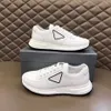 2023 Men White Black Platform Low Top Sneaker Mesh Running Shase Shoes Sady Fashion Mixed Breatable Speed ​​Sipports 38-45 Mkijk MXK900002