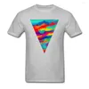 Men's T Shirts Moda 2022 Nueva Camiseta De La Marca Sky Fall Para Hombre Con Imagen Geométrica Ropa Manga Corta