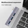 Practical USB Splitter Hub Universal USB2.0/USB3.0 Expansion Dock 3 In 1 Portable Docking Station For Laptop