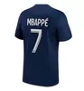 22 23 PAriS camisa de futebol adulto e infantil kit MBAPPE HAKIMI PLAYER 30 PSGS SERGIO RAMOS Maillots de football 2022 2023 MARQUINHOS VERRATTI camisa uniformes