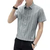 Мужские повседневные рубашки Browon Fashion для мужчин с короткой рубашкой с коротким рукавом 2022 ОБНОВЛЕНИЯ