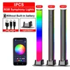 LED Symphony Light RGB Pickup Lights Controllo del suono Light APP Control Colorful Rhythm Ambient Lamp Game Computer Desktop Light