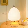 Потхмарки японская фонарь лампа Nordic Simple Rice Paper Table Retro Art Design Decor Hight Hight для спальни гостиной.