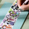 Gift Wrap Travel Diary Series Couple Girl Washi Sticker Material Paper DIY Journal Decoration Label Scrapbooking