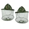 Garden Supplies Pszczelarstwo Kapelusze Outdoor kamuflaż szal z czapką Outdoor Wild Bee Cap RRC788