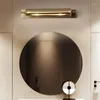 Wall Lamps Cosmetic Mirror Lamp LED European Makeup Light Vanity Bathroom Lights Bronze Cabinet Lighting Decoration