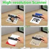 Portable Scanner handheld documentcamera scanner A4 maat 900 DPI JPG/PDF Formate LCD -display voor Business Recepts Books Image met 32G SD -kaart