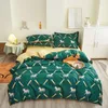 Set di biancheria da letto per ragazze e ragazzi, piccolo e fresco stile principessa, in cotone aloe, set di quattro pezzi, lusso leggero