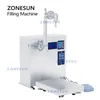 ZONESUN ZS-GPW1 Liquid Filler Weigher Cooking Oil Beverage Drinks High Flow Gear Pump Footswitch Digital Control Filling Machine