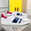 2023 Moda in grado fondo piatto confortevole allacciatura scarpe di design di lusso Stripe Low Retro Patchwork Collaborazione tela Casual stile maschile