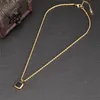 Punk Hip Hop Bijoux 18k Or Designer Collier Sud-américain Noir Carré Pendentif Colliers 316L Titane Acier Twist Corde Chaîne pour Femme Party Fashion Sautoirs