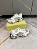 Schoenen B01 Designer Top Versie Handmade Custom 2021 Nieuwe Babaojia Heren Witte Plaid Casual Fashion Sneakers