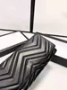 Tasarımcı Lüks Deri Mini Debriyaj Çanta Çantalar Kadın Zarf Flep Uzun Cüzdanlar Kadın Moda Kart Tutucu Cep Tote 220328
