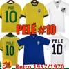 2022 soccer jerseyS Camiseta de futbol PAQUETA retro 1970 BRAZILS football shirt ANTONY JESUS RICHARLISON PELE brasil 22 23 maillots football men women kids SETS