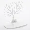 Jewelry Pouches Organizer Home Decor Deer Tree Stand Necklace Rack Display Holder Unique Ring Earring Plastics