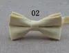 Bow Ties 15Colors hommes Tie Robe formelle Personnalité colorée Bowtie 12 cm 6 cm Solide Imitation Coton Linn