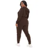 Tracksuits Plus Size Sexy Outfits Women Tracksuit 2 Piece Set Long Sleeve Hoodies and Pants Set Pullover Sport Suit Drop Wholesale