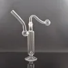 10mm Femme Verre Brûleur À Huile Bong Conduites D'eau Recycleur Plates-formes Pétrolières Bongs Petit Attrape-Cendres Narguilé Heady Fumer Tuyau Avec Tuyaux De Brûleur À Huile