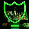 LED rechargeable DOM Pérignon Bouteille Présentateur Champagne Glorifier Affichage Cocktail Vin Whisky Vitrine Pour Discothèque Seaux À Glace Et Refroidisseurs ss1230