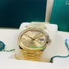 Luxury Wristwatch BRAND New Day-Date President 40MM Champagne Dial Ref. 228238 FULL SET
