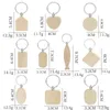 Porte-clés en bois de hêtre faveurs de fête vierge personnalisé personnalisé étiquette nom ID pendentif porte-clés boucle cadeau d'anniversaire créatif FY2698