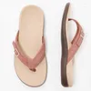 Sandalias de verano de talla grande y zapatillas para mujer estilo 2022, chanclas informales de fondo plano a la moda