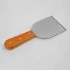 304 stainless steel ice cream making tools fried spatula shovel scooper with wooden handle free shipment to door