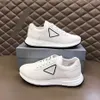 2023 Men White Black Platform Low Top Sneaker Mesh Running Casual Shoes Lady Fashion Mixed Breathable Speed Trainers Size 38-45 kqmkijk00004