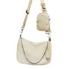 Fashion Brand Women Evening Bags Wallets Set Nylon Straps Lady's Shoulder Bag288i