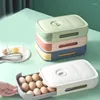 보관 병 계란 상자 서랍 유형 플라스틱 용기 보관 신선한 상자 용 소모품 홈 식당 방울