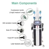 40K Cavitation Fat Dissolving Machine RF Skin Firming Cooling Therapy Cryolipolysis Shaping Body Weight Loss Lipo Laser Anti Cellulite Lymph Drainage Device