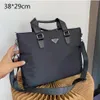 İş tasarımcısı erkek siyah evrak çantaları omuz çantaları bilgisayar çanta dizüstü bilgisayar crossbody çanta üçgen cüzdanlar büyük kapasite 244m