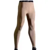 Meias masculinas homens calças justas sexy Pantyhose Velvet 200d Elastic sem pés de pé quente perneiras gays lingerie de roupa íntima para ele para ele