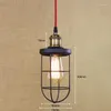 Pendants lampes iwhd feux de fer LED Vintage Loft Loft Industrial Retro Hanging Kitchen Bar Dining Hanglamp Suspension Luminaire