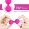 Artículos de belleza vibrador de punto G Kegel bola Vaginal entrenador de músculos vaginales 10 velocidades apretar bolas Ben Wa juguete sexy de silicona para mujeres