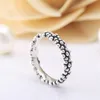 Authentic Sterling Silver Flower Rings for Pandora Fashion Party Jewelry Girlfriend Gift Lover couple Ring Set with Original Box Factory wholesale