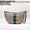 2021 designer di lusso Borsa a tracolla italia Ophidia Messenger bag Moda Mezza luna borsa Vintage Borse a tracolla di alta qualità class223q