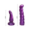 Articles de beauté Sangle sur Double Gode Masturbation Réaliste Plug Anal Harnais Ultra Élastique Ceinture Portable Pénis Sexy Jouets Pour Femme Lesbienne