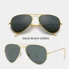 Metall Sonnenbrille Brillen raiebanity Objektiv Designer raies ban Männer Luxus Designer Classic Rays 3025 Marke Rahmen Glas Sonnenbrille Goggle UV400 Retro frauen