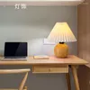 Table Lamps Homhi Creative Japanese Bedside Led Lamp Indoor Mesa Para Decorate Wood Light HTL-080