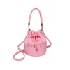 Die Bucket Brand Designer Crossbody Bag für Frauen Stringhandbühne Taschen Ladies Fashion Cross Body Geldbeutel Frau Bolsa Accesso311p