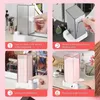 Storage Boxes Automatic Cosmetic Cotton Box Press Type Pad Dustproof Makeup Dispenser Home Organizer Gadgets Co T7p5