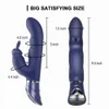 Beauty Items 10 Vibrationsmodus Kaninchenvibrator G-Punkt Klitoris Stimulator Nippelmassagegerät Pseudopile Masturbationsgerät AV sexy Spielzeug